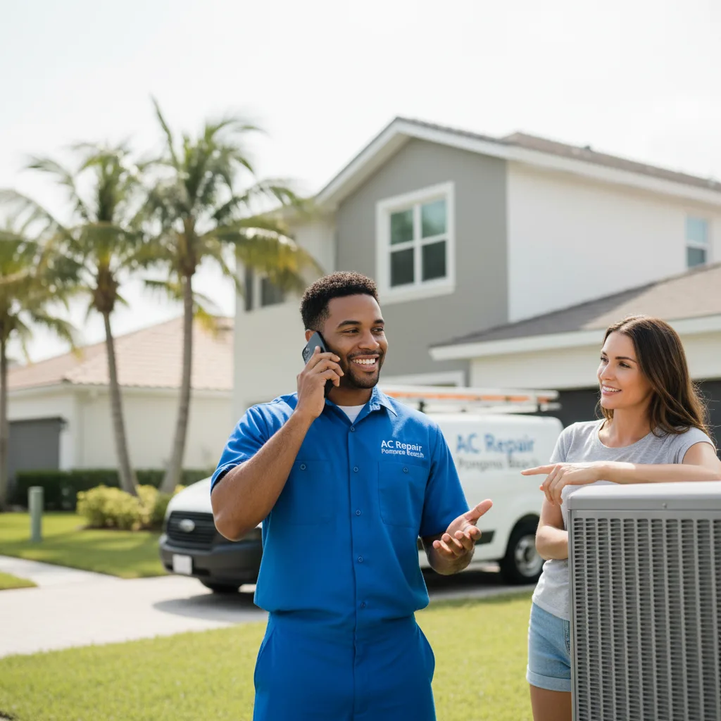 AC Repair Pompano Beach customer support in Edinburg